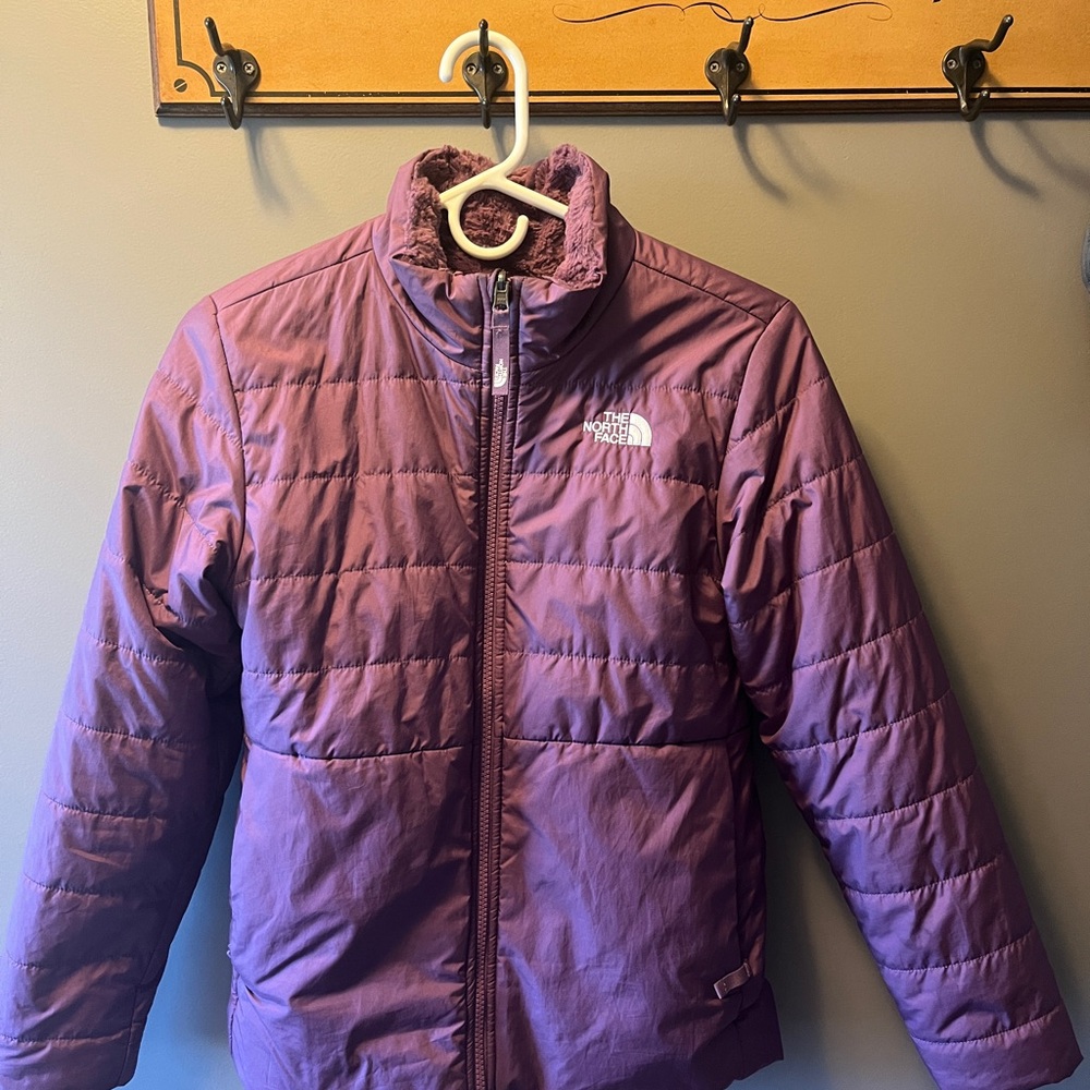 The North Face Kids Purple Jacket-Reversible!
